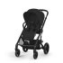 Παιδικό καρότσι Cybex Balios S Lux, προηγμένη ανάρτηση, Moon Black με μαύρο πλαίσιο - 1