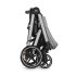 Παιδικό καρότσι Cybex Balios S Lux, προηγμένη ανάρτηση, Stone Grey με ασημί πλαίσιο - 7