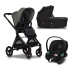Carucior 3 in 1 pentru copii Cavoe Osis 2.0 multifunctional, cu landou si scoica auto Cybex - 2