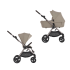 Carucior 2 in 1 pentru copii Anex IQ, compact, multifunctional, Sandy - 1