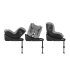 Παιδικό κάθισμα αυτοκινήτου Cybex Gold Sirona Gi i-Size Plus, 61 - 105 cm, νέα έκδοση, Stone Grey - 9