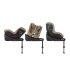 Παιδικό κάθισμα αυτοκινήτου Cybex Gold Sirona Gi i-Size Plus, 61 - 105 cm, νέα έκδοση, Almond Beige - 9
