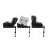 Παιδικό κάθισμα αυτοκινήτου Cybex Gold Sirona Gi i-Size Comfort, 61 - 105 cm, νέα έκδοση, Fog Grey - 8
