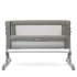 Patut pliant 2 in 1 pentru copii Joie Roomie Glide, co-sleeper, Foggy Gray - 1