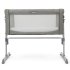 Patut pliant 2 in 1 pentru copii Joie Roomie Glide, co-sleeper, Foggy Gray - 4