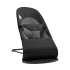 BabyBjorn Balance Soft Παιδικό Ρηλάξ με Καπιτονέ Ύφασμα Soft Black/Dark Gray - 2