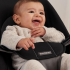 Balansoar pentru copii BabyBjorn Balance Soft, cu tesatura matlasata, Soft Black/Dark Gray - 4