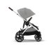 Διπλό καρότσι Cybex Gazelle S, για παιδιά, compact, νέα έκδοση - Stone Grey - 4