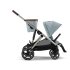 Двойна спортна количка Cybex Gazelle S, детска, компактна, нова версия - Moon Black - 17