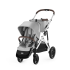 Carucior sport dublu Cybex Gazelle S, pentru copii, compact, varianta noua - Lava Grey - 3