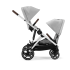 Διπλό καρότσι Cybex Gazelle S, για παιδιά, compact, νέα έκδοση - Lava Grey - 6