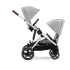 Двойна спортна количка Cybex Gazelle S, детска, компактна, нова версия - Lava Grey - 6