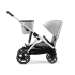 Carucior sport dublu Cybex Gazelle S, pentru copii, compact, varianta noua - Lava Grey - 5