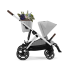 Carucior sport dublu Cybex Gazelle S, pentru copii, compact, varianta noua - Lava Grey - 4