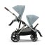 Διπλό καρότσι Cybex Gazelle S, για παιδιά, compact, νέα έκδοση - Stormy Blue - 5