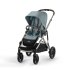 Carucior sport dublu Cybex Gazelle S, pentru copii, compact, varianta noua - Stormy Blue - 2