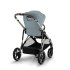 Двойна спортна количка Cybex Gazelle S, детска, компактна, нова версия - Stormy Blue - 3