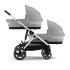 Landou Cybex Gazelle S, usor, confortabil, varianta noua - Stone Grey - 5