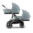 Πορτμπαγκάζ Cybex Gazelle S, ελαφρύ, άνετο, νέα έκδοση - Stormy Blue - 5