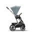 Carucior sport pentru copii Cybex Talos S Lux, robust, suspensie avansata, confortabil - Stormy Blue cu cadru taupe - 5