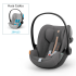 Scoica auto Cybex Gold Cloud G i-Size Plus pentru copii, 0-24 luni, ergonomica - Lava Grey - 1