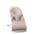 Balansoar pentru copii BabyBjorn Bliss, cu aspect clasic, tesatura melange, Light Pink - 1