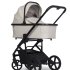 Carucior 3 in 1 pentru copii, Cavoe MOI XL, cu scoica Cybex Cloud G Plus, Ecru - 2