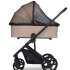 Детска количка 3 в 1, Cavoe MOI XL, с черупка Cybex Cloud G Plus, Macaroon - 5