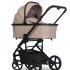 Carucior 3 in 1 pentru copii, Cavoe MOI XL, cu scoica Cybex Cloud G Plus, Macaroon - 2