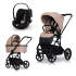 Παιδικό καρότσι 3 σε 1, Cavoe MOI XL, με κέλυφος Cybex Cloud G Plus - 2