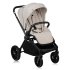 Carucior sport pentru copii Lionelo Mika 3 in 1 PLUS, cu accesorii, landou si scoica incluse, Beige Sand - 4