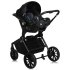 Детска спортна количка Lionelo Mika 3 в 1 PLUS, с включени аксесоари, количка и черупка, Beige Sand - 18