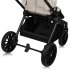 Детска спортна количка Lionelo Mika 3 в 1 PLUS, с включени аксесоари, количка и черупка, Beige Sand - 21