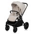 Детска спортна количка Lionelo Mika 3 в 1 PLUS, с включени аксесоари, количка и черупка, Beige Sand - 3