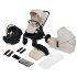Детска спортна количка Lionelo Mika 3 в 1 PLUS, с включени аксесоари, количка и черупка, Beige Sand - 1