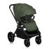 Carucior sport pentru copii Lionelo Mika 3 in 1 PLUS, cu accesorii, landou si scoica incluse, Green Olive - 4