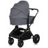 Детска спортна количка Lionelo Mika 3 в 1 PLUS, с включени аксесоари, количка и черупка, Grey Stone - 11