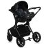 Детска спортна количка Lionelo Mika 3 в 1 PLUS, с включени аксесоари, количка и черупка, Grey Stone - 17