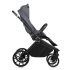 Детска спортна количка Lionelo Mika 3 в 1 PLUS, с включени аксесоари, количка и черупка, Grey Stone - 8