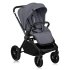 Carucior sport pentru copii Lionelo Mika 3 in 1 PLUS, cu accesorii, landou si scoica incluse, Grey Stone - 3