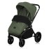 Carucior sport pentru copii Lionelo Mika 3 in 1 PLUS, cu accesorii, landou si scoica incluse, Green Olive - 5