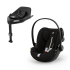 Scoica auto pentru copii Cybex Gold Cloud G i-Size Plus, 0-24 luni, varianta noua + Baza G, Moon Black - 1