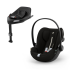 Παιδικό κάθισμα αυτοκινήτου Cybex Gold Cloud G i-Size Plus, 0-24 μηνών, νέα έκδοση + G Base, Moon Black - 1