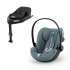 Scoica auto pentru copii Cybex Gold Cloud G i-Size Plus, 0-24 luni, varianta noua + Baza G, Stormy Blue - 1