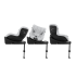 Παιδικό κάθισμα αυτοκινήτου Cybex Gold Sirona G i-Size Comfort, 0-4 ετών, νέα έκδοση, Fog Grey - 2
