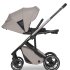 Carucior 4 in 1 pentru copii Cavoe Moi+, cu scoica Britax Romer Baby Safe PRO, cu baza Vario si accesorii, Taupe - 7