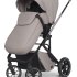 Carucior 4 in 1 pentru copii Cavoe Moi+, cu scoica Britax Romer Baby Safe PRO, cu baza Vario si accesorii, Taupe - 9