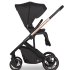 Carucior 4 in 1 pentru copii Cavoe Moi+, cu scoica Britax Romer Baby Safe PRO, cu baza Vario si accesorii, Meteorite - 3
