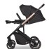 Carucior 4 in 1 pentru copii Cavoe Moi+, cu scoica Britax Romer Baby Safe PRO, cu baza Vario si accesorii, Meteorite - 5