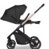 Carucior 4 in 1 pentru copii Cavoe Moi+, cu scoica Britax Romer Baby Safe PRO, cu baza Vario si accesorii, Meteorite - 10